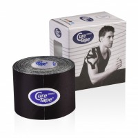 Cure Tape Sports 5 cm x 5 m couleur noir : Nouveau bandage pour le sport