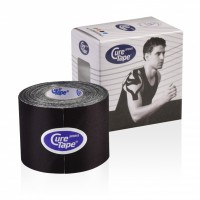 Cure Tape Sports 5 cm x 5 m couleur noir : Nouveau bandage pour le sport Cure Tape Sports 5 cm x 5 m couleur noir : Nouveau bandage pour le sport