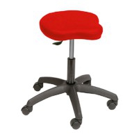 Tabouret moyen de type vélo Kinefis Economy sans dossier : hauteur de 55 à 75 cm et vérin à gaz (différentes couleurs disponibles) Tabouret moyen de type vélo Kinefis Economy sans dossier : hauteur de 55 à 75 cm et vérin à gaz (différentes couleurs disponibles)