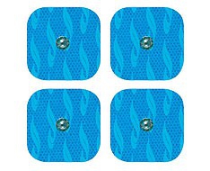 Connexion par encliquetage d'électrodes adhésives (clip / bouton) Connexion par encliquetage d'électrodes adhésives (clip / bouton)