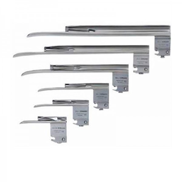 Spatule de laryngoscope Riester ri-modul avec F.O. meunier amovible Spatule de laryngoscope Riester ri-modul avec F.O. meunier amovible