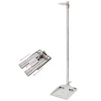 Stadiomètre portable avec base ADE : Mesure de 15 - 210 cm Stadiomètre portable avec base ADE : Mesure de 15 - 210 cm