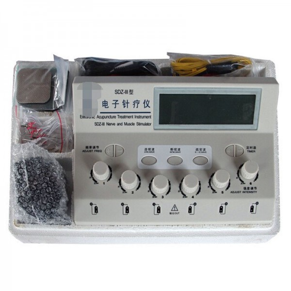 Stimulateur d'acupuncture MOD. SDZ-III (6 sorties) avec marquage CE0123