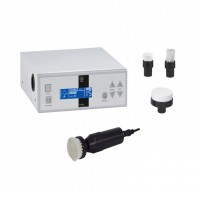 Équipement d'exfoliation B-Equipment : Avec poignée rotative et quatre têtes différentes Équipement d'exfoliation B-Equipment : Avec poignée rotative et quatre têtes différentes