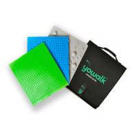 Yowalk® FeetBoard™ PLUS : Planche modulaire innovante qui simule les surfaces naturelles pour réactiver la circulation, corriger la posture et réduire le stress (Housse en tissu incluse) Yowalk® FeetBoard™ PLUS : Planche modulaire innovante qui simule les surfaces naturelles pour réactiver la circulation, corriger la posture et réduire le stress (Housse en tissu incluse)