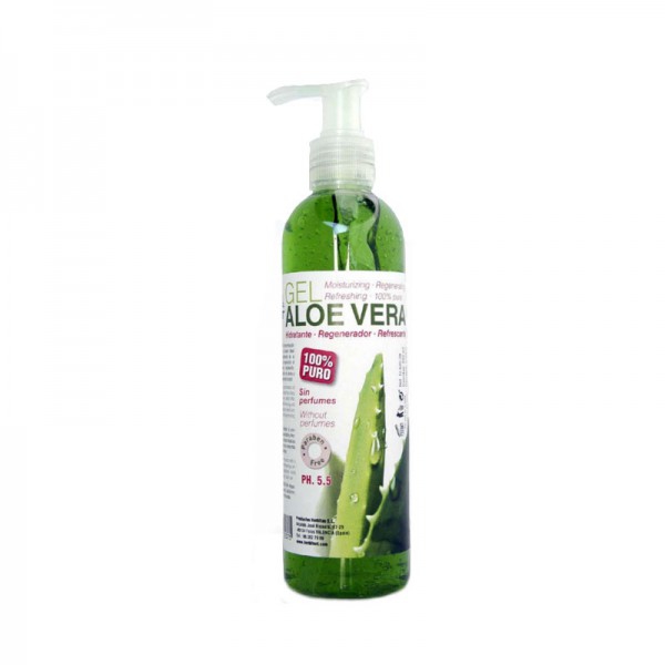 Gel pur d'Aloe Vera 250 ml : hydratant, régénérant et rafraîchissant