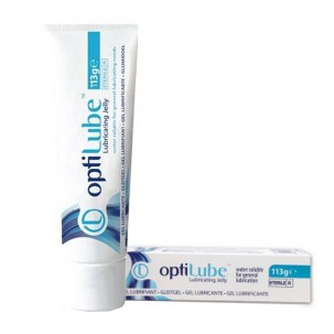 Stérile Lubrifiant Gel 113 gr Optilube Tube: lubrification optimale, soluble dans l'eau, non grasse