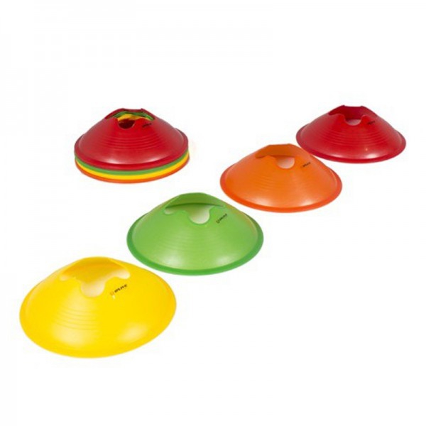 Kit O'Live Speed Cones (16 unités) : Idéal pour les exercices d'agilité Kit O'Live Speed Cones (16 unités) : Idéal pour les exercices d'agilité