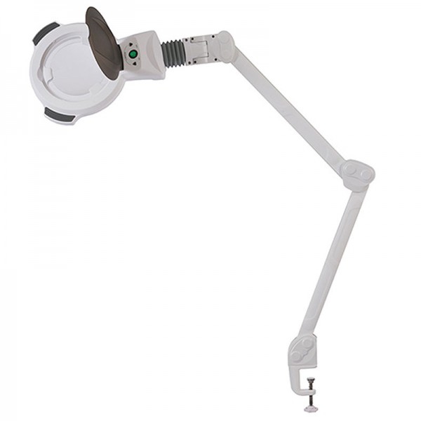5x LED Zoom Loupe Lampe avec lumière froide (base de fixation à pince)