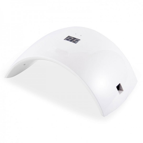 Lampe LED à séchage rapide des ongles : Puissance 24 watts et 15 LEDS (Modèle numérique) Lampe LED à séchage rapide des ongles : Puissance 24 watts et 15 LEDS (Modèle numérique)
