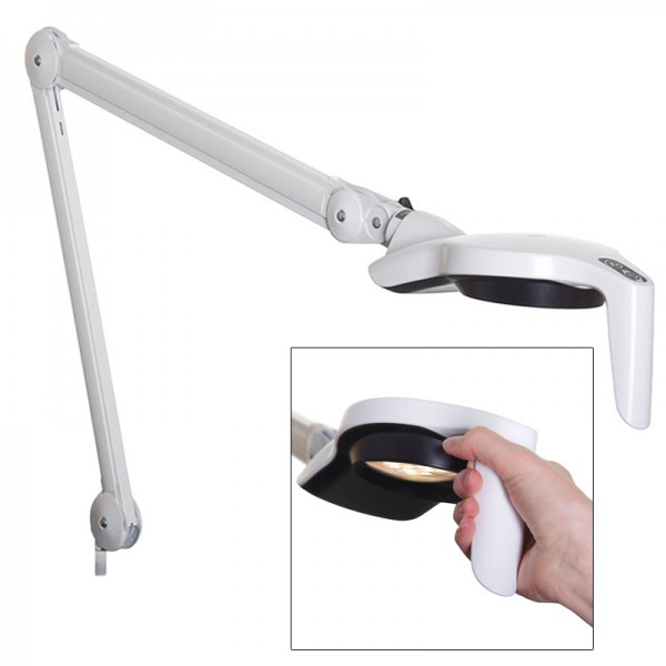 Lampe d'examen LHH Led G2 W : Ancrage mur-plafond Lampe d'examen LHH Led G2 W : Ancrage mur-plafond