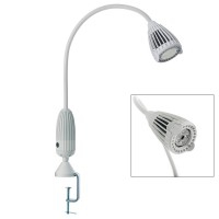 Lampe d'examen Luxiflex LED 6W : 15 000 lux à 50 centimètres (différentes ancres disponibles)