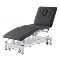 Table électrique Brom Coinfycare : trois sections, hauteur réglable, dossier réglable et conception ergonomique pour l'esthétique et la physiothérapie Table électrique Brom Coinfycare : trois sections, hauteur réglable, dossier réglable et conception ergonomique pour l'esthétique et la physiothérapie