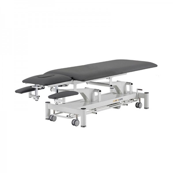 Civière électrique Guth Coinfycare : deux sections, triple moteur, conception ergonomique et confort professionnel maximal Civière électrique Guth Coinfycare : deux sections, triple moteur, conception ergonomique et confort professionnel maximal