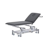 Civière hydraulique Coinfycare Ling Pro : deux sections, professionnelle, robuste et facile à utiliser pour la physiothérapie et les massages Civière hydraulique Coinfycare Ling Pro : deux sections, professionnelle, robuste et facile à utiliser pour la physiothérapie et les massages