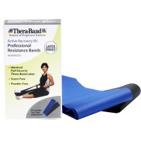 Lot de 2 bandes élastiques Thera-Band Advanced Latex Free (sans latex) : Résistance très élevée et élevée spéciale Lot de 2 bandes élastiques Thera-Band Advanced Latex Free (sans latex) : Résistance très élevée et élevée spéciale