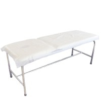 Feuille de polypropylène jetable non ajustable Kinefis 14 grammes 80cm x 200cm (10 - 100 unités) Feuille de polypropylène jetable non ajustable Kinefis 14 grammes 80cm x 200cm (10 - 100 unités)
