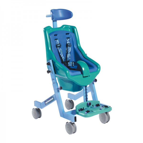 Chaise en aluminium pour baignoire et douche basculante Sanichair : idéale pour enfants et adolescents
