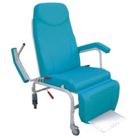 Fauteuil ergonomique clinique gériatrique Eco Kinefis Freedom-Mobile : Accompagnement et repos à articulation synchronisée, enroulable