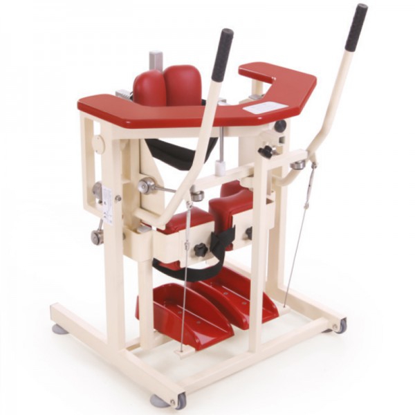 Cadre debout et simulateur de marche IOP pour les enfants atteints de paralysie des membres inférieurs Cadre debout et simulateur de marche IOP pour les enfants atteints de paralysie des membres inférieurs