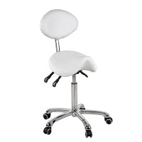 Tabouret de beauté Dynamic Pony Type : Design ergonomique et élégant et trois pistons qui régulent la hauteur et l'inclinaison du dossier et de l'assise Tabouret de beauté Dynamic Pony Type : Design ergonomique et élégant et trois pistons qui régulent la hauteur et l'inclinaison du dossier et de l'assise