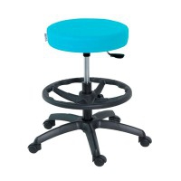 Tabouret haut Kinefis Economy: Hauteur 59-84 cm avec repose-pieds (Différentes couleurs disponibles)