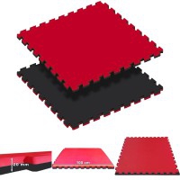 Tatami Puzzle réversible Kinefis noir - rouge (épaisseur 20 mm) Tatami Puzzle réversible Kinefis noir - rouge (épaisseur 20 mm)