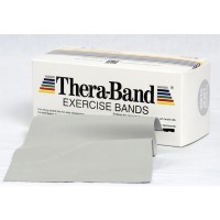Thera Band 5,5 mètres : Rubans de résistance athlétique en latex - Couleur argent