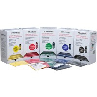 Distributeur de bandes Thera : Boîte de 30 bandes élastiques de 1,5 mètre emballées individuellement Distributeur de bandes Thera : Boîte de 30 bandes élastiques de 1,5 mètre emballées individuellement