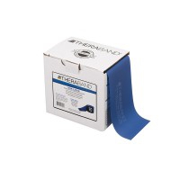 Thera Band Latex Free 22,9 mètres: Rubans sans latex à résistance extra-forte - Couleur bleue