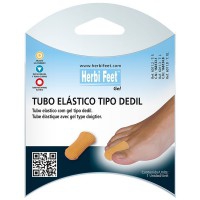 Doigt de type tube élastique avec tissu : soulage et évite les frottements et la surpression sur les doigts (6 unités)