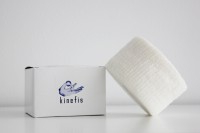 Bandage élastique cohésif Kinefis Haft: Couleur Blanc Bandage élastique cohésif Kinefis Haft: Couleur Blanc