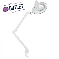 Lampe loupe LED Mega Cold Light avec cinq grossissements (base de fixation par pince) - OUTLET