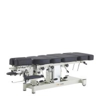 Table électrique APPA Coinfycare : six sections, quatre hauteurs réglables et commande par pédale pour la chiropratique professionnelle Table électrique APPA Coinfycare : six sections, quatre hauteurs réglables et commande par pédale pour la chiropratique professionnelle