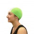 Bonnet de bain en polyester - Couleur: Vert blanc - Référence: 25138.C02.2