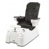 Fauteuil de pédicure Caln: avec deux moteurs, système de massage cervico-dorsal-lombaire, bain de pieds, douche extensible et lecteur mp3 (deux couleurs) - Couleurs: Le noir - Référence: 4122B.2.A12