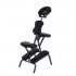 Fauteuil de massage pliant multifonctionnel Kinefis Relax (coloris crème et noir) - couleur: Le noir - Référence: Relax black