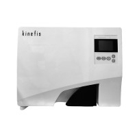 Autoclave Classe B 12 Litres Kinefis Deluxe + Distillateur d'eau gratuit : avec imprimante interne, double verrouillage de sécurité, USB et écran LCD