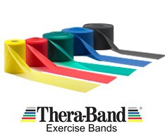 Petits rouleaux Thera-Band (5,5 mètres)