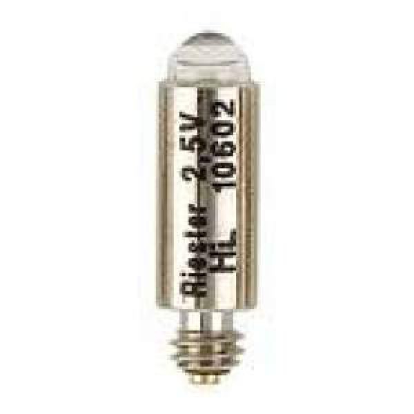 Riester 2,5 V ampoule HL, pour otoscope chirurgical ri-scope (humaine / vétérinaire), 1 unité Riester 2,5 V ampoule HL, pour otoscope chirurgical ri-scope (humaine / vétérinaire), 1 unité