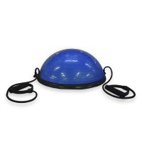 Plate-forme Boss Balance Air 55 cm de diamètre + tendeurs + gonfleur (couleur bleue)