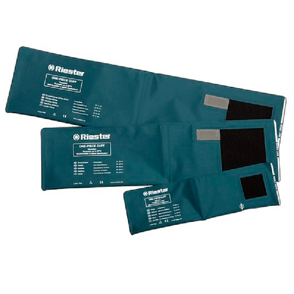 Brassard monobloc désinfectable Riester sans latex pour tensiomètre Rivital (différents modèles) Brassard monobloc désinfectable Riester sans latex pour tensiomètre Rivital (différents modèles)