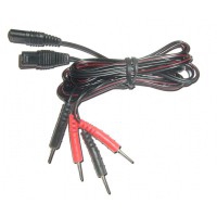 Câbles compatibles avec: Électrostimulateurs Tens 3002, Tens TN11, EasyStim et Bimodal Tens