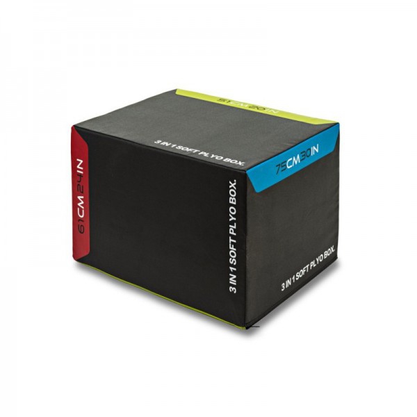 Boîte pliométrique en mousse (51 x 61 x 75 cm) Boîte pliométrique en mousse (51 x 61 x 75 cm)