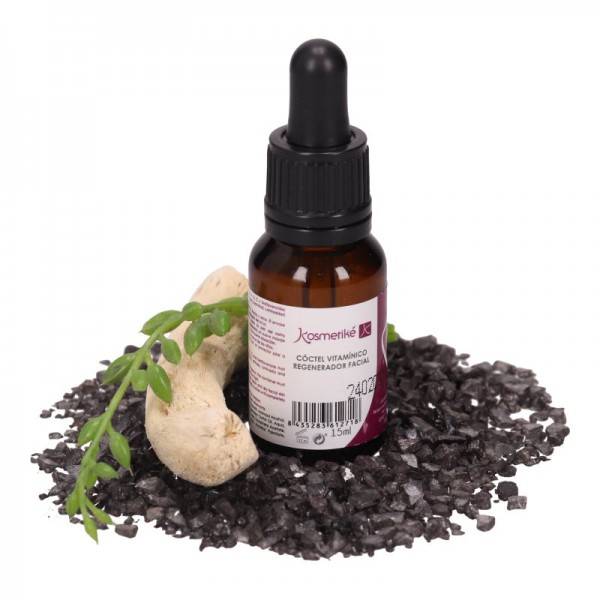 Cocktail - Concentré de vitamines régénérateur facial Kosmetiké Profesional 15 cm3 : Action anti-âge Cocktail - Concentré de vitamines régénérateur facial Kosmetiké Profesional 15 cm3 : Action anti-âge