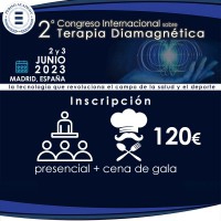 II Congrès International de Thérapie Diamagnétique : BILLET PRÉSENTIEL + DÎNER DE GALA