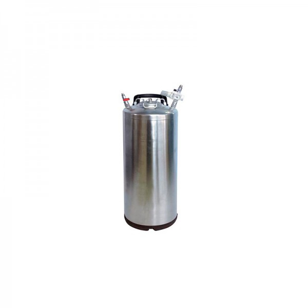 Réservoir d'eau distillée "nouveau modèle" en acier inoxydable (19,5 litres)