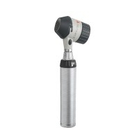 Dermatoscope LED Heine Delta 20T : avec disque de contact avec graduation, avec poignée rechargeable et bloc d'alimentation