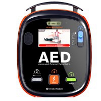 Défibrillateur semi-automatique Heart Guardian HR-701 Plus : écran couleur et ECG en temps réel