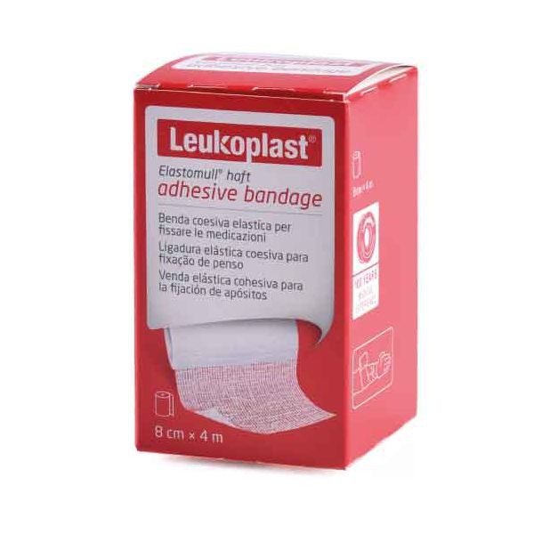 Elastomull Haft 8 cm x 4 m: gaze de bandage élastique cohésive Elastomull Haft 8 cm x 4 m: gaze de bandage élastique cohésive